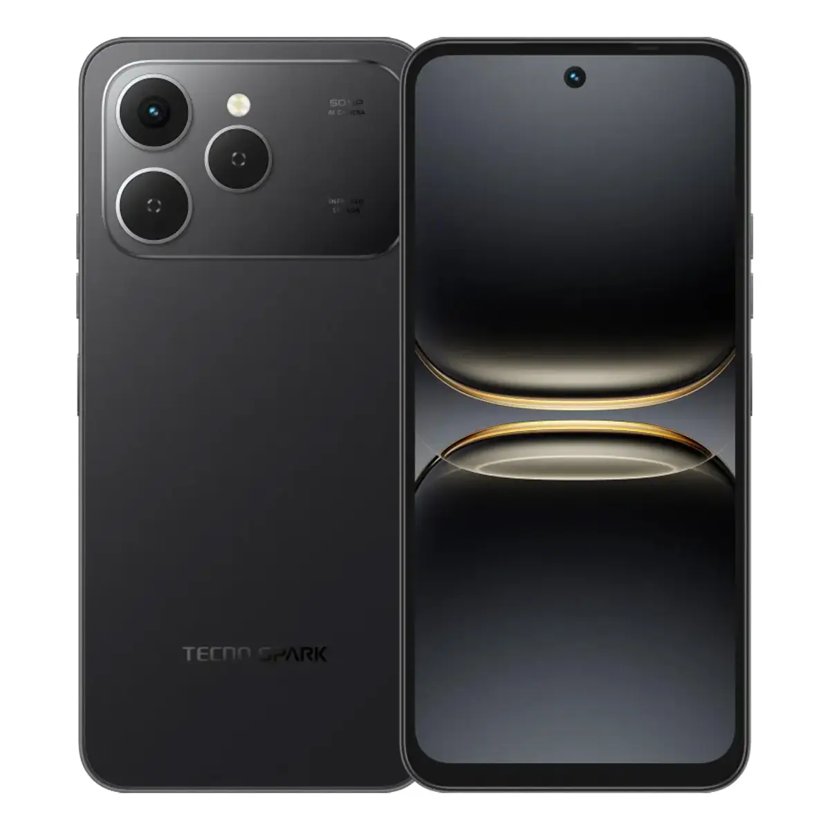 SMARTPHONE TECNO SPARK 40 KM5N – HELIO G81 – DUAL SIM – 8 + 8GB EXTENDED – 256 GO – 6.67″ HD+ 120HZ – 50 MP – 5200 MAH – BLACK & WHITE SPARK 40 KM5N