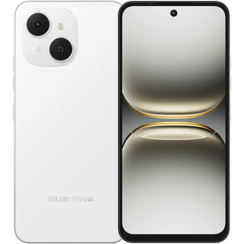 SMARTPHONE TECNO SPARK 40 KM5N – HELIO G81 – DUAL SIM – 8 + 8GB EXTENDED – 256 GO – 6.67″ HD+ 120HZ – 50 MP – 5200 MAH – BLACK & WHITE SPARK 40 KM5N