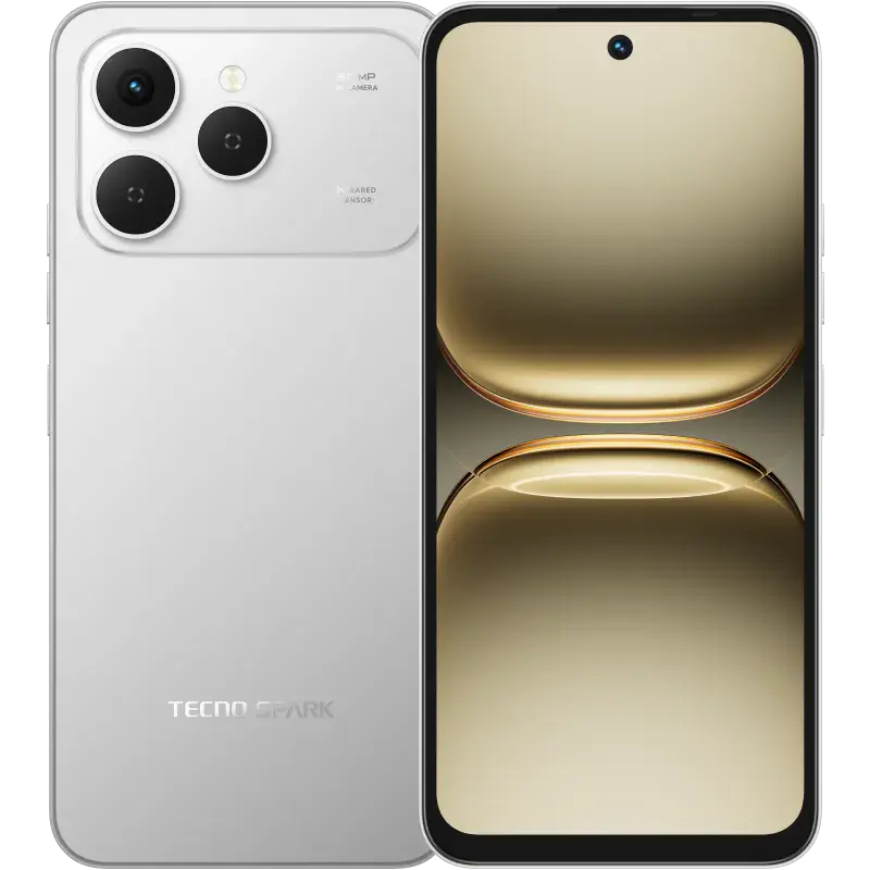 SMARTPHONE TECNO SPARK 40 KM5N – HELIO G81 – DUAL SIM – 6 + 6GB EXTENDED – 128 GO – 6.67″ HD+ 120HZ – 50 MP – 5200 MAH – BLACK & GRIS & BLEU SPARK 40 KM5N