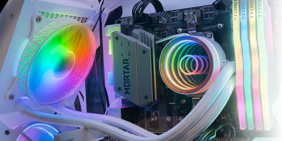 WATERCOOLING MARS GAMING ML-ONE120- MULTI SOCKET- TDP 200W- INFINITY MIRROR- FRGB SILENT FAN- PINK