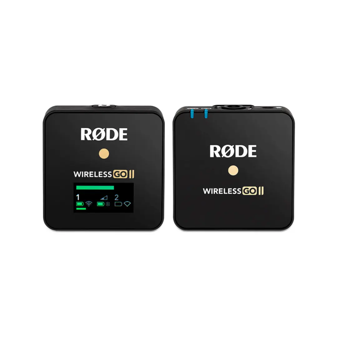 RODE WIRELESS GO II SINGLE – MICROPHONE SANS FIL – PORTÉE 70M – 3,5 mm – PHONES & CAMERA – BLACK