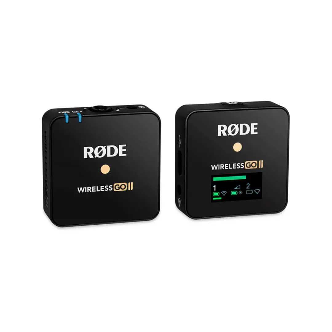 RODE WIRELESS GO II SINGLE – MICROPHONE SANS FIL – PORTÉE 70M – 3,5 mm – PHONES & CAMERA – BLACK