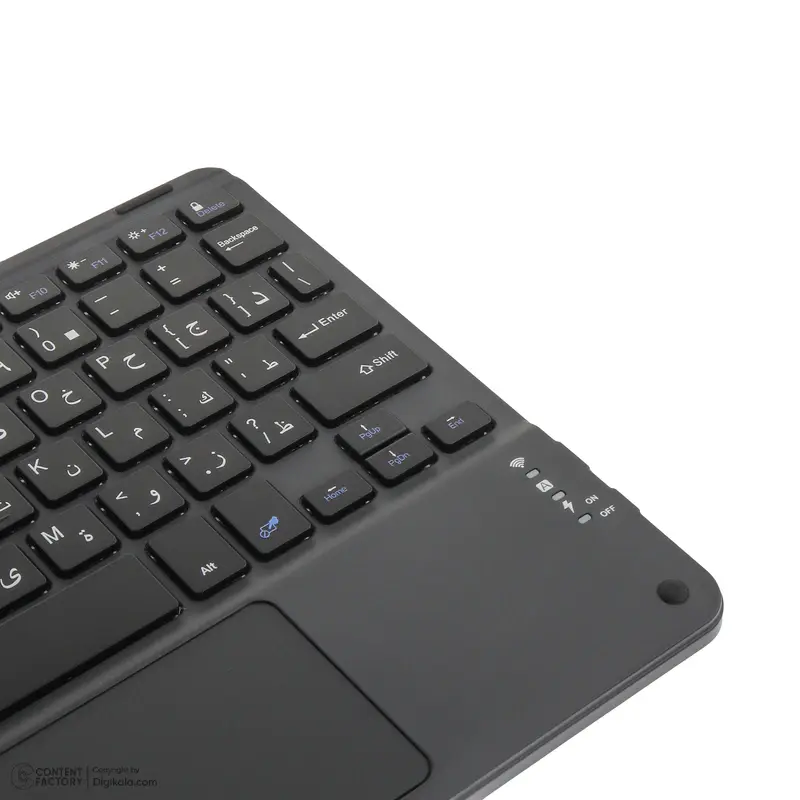 SMART KEYBOARD CASE SANS FIL AVEC TOUCHPAD – POUR TABLETTE TAB S10 FE+ – USB – SCISSOR – BLACK