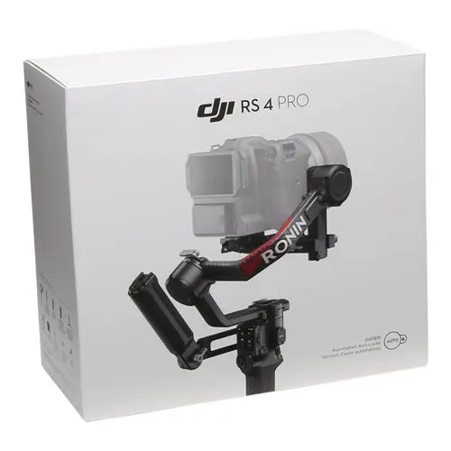 DJI RS4 PRO STABILISATEUR APPAREIL PHOTO – TACTILE OLED 1.8″ – 4.5KG MAX – BLUETOOTH-USB-C-TRÉPIED