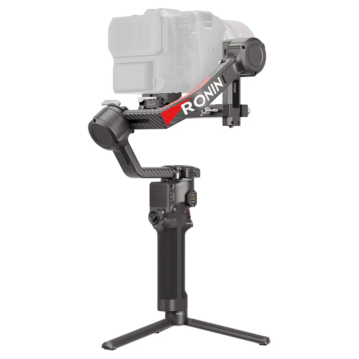 DJI RS4 PRO STABILISATEUR APPAREIL PHOTO – TACTILE OLED 1.8″ – 4.5KG MAX – BLUETOOTH-USB-C-TRÉPIED