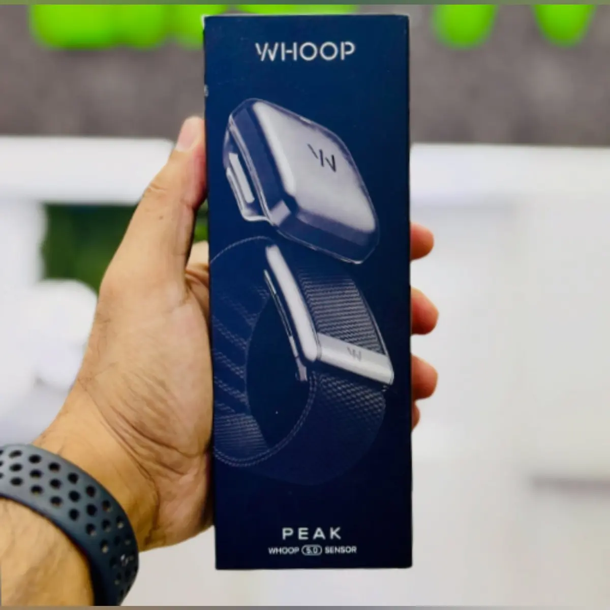 WHOOP PEAK 5.0 SENSOR 2 – SMARTWATCH ULTRA HEALTH TRACKING 24/7 – ÉTANCHE – BLUETOOTH – APP – BLACK