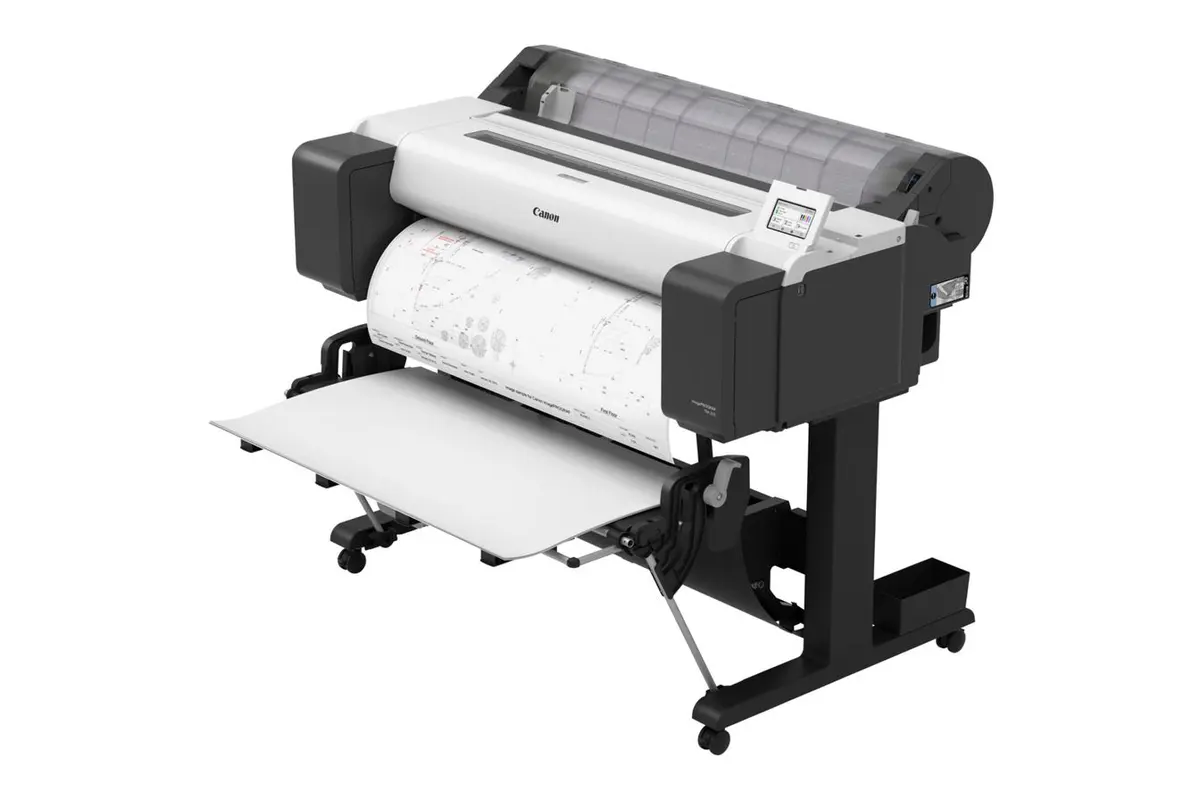 TRACEUR CANON IMAGEPROGRAF TM-350 – 36″ 5 COULEURS – 2GO – USB B – ETHERNET – WI-FI – 3,2 ppm – NOIR