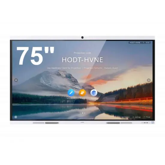 HUAWEI IDEAHUB B3 75″ 4K – OPS I5-10500 – 16GB – 512GB – CONTROLLER – IDEASHARE – 2 STYLETS – MURAL