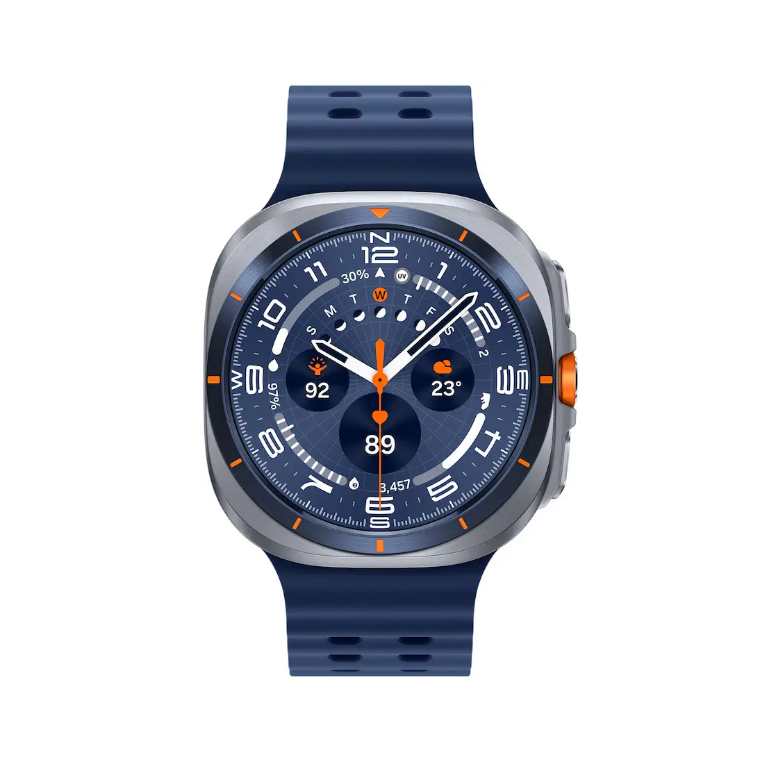 SAMSUNG GALAXY WATCH ULTRA LTE 47mm – SMARTWATCH CONNECTÉE – 2GB – 32GB – SUPER AMOLED – GPS – BLUETOOTH – 10 ATM + IP68 – 590MAH – TITAN BLEU