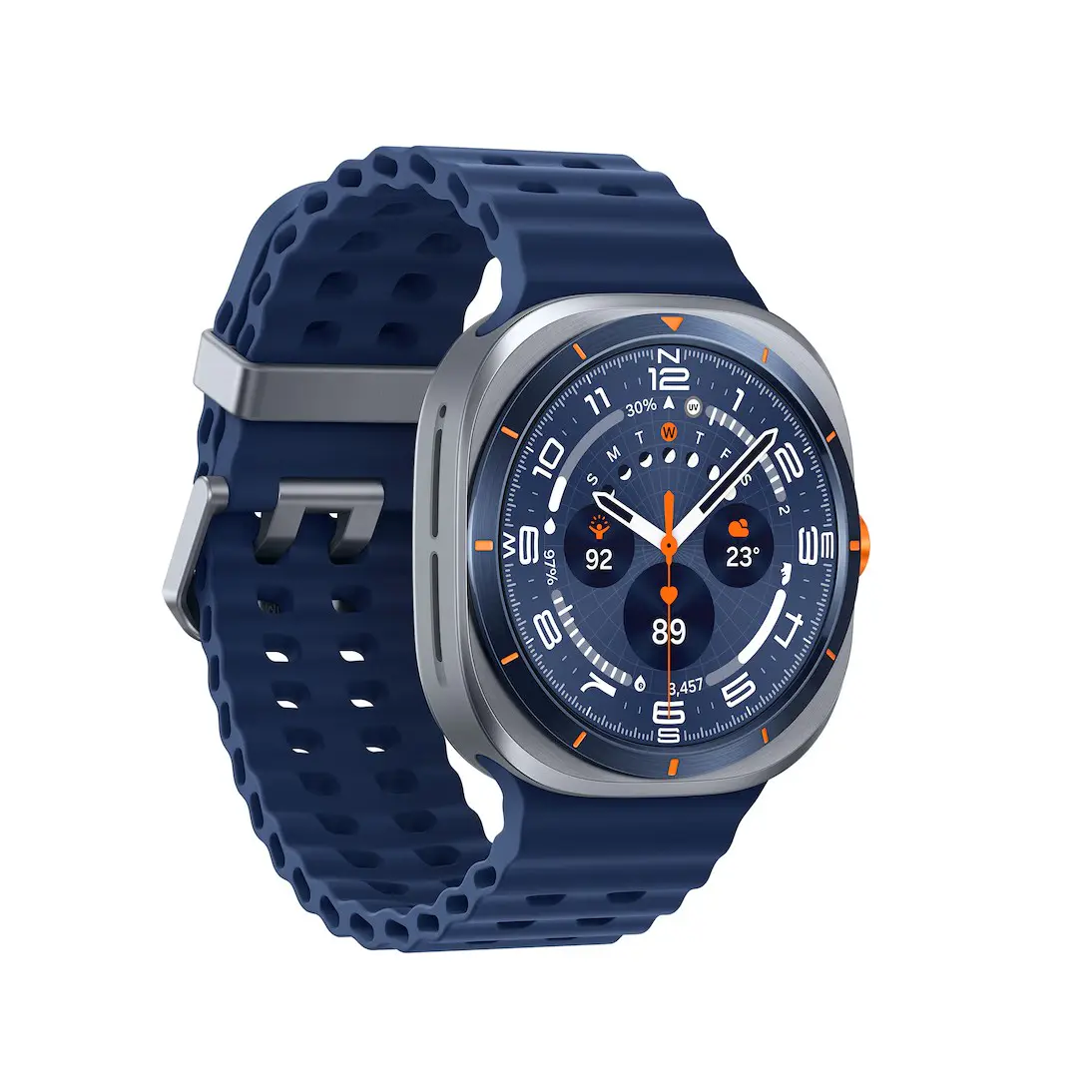 SAMSUNG GALAXY WATCH ULTRA LTE 47mm – SMARTWATCH CONNECTÉE – 2GB – 32GB – SUPER AMOLED – GPS – BLUETOOTH – 10 ATM + IP68 – 590MAH – TITAN BLEU