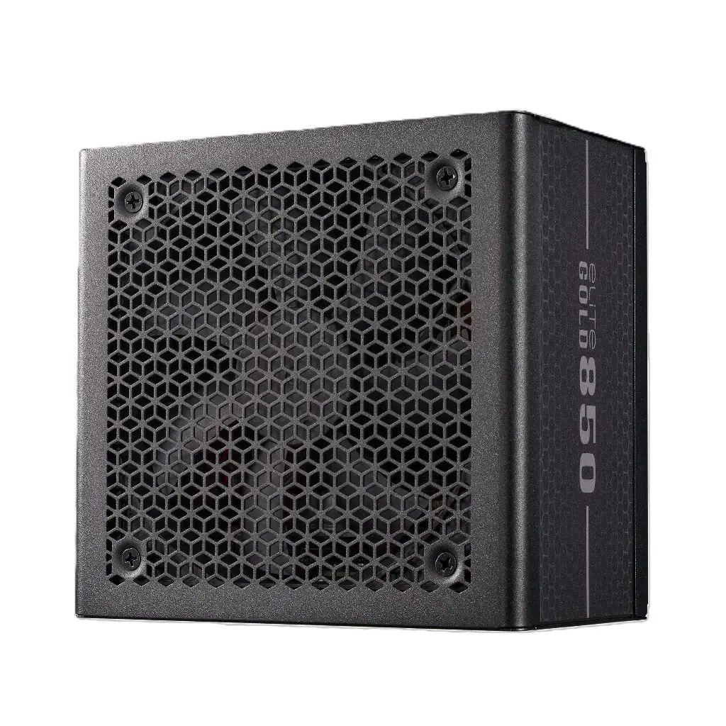 COOLER MASTER ELITE GOLD 850W – ALIMENTATION PC 850W – 80 PLUS GOLD – ATX 3.1 – PCIe 5.1 – FULL MODULAIRE – 12V-2×6 – VENTILATEUR 120 MM