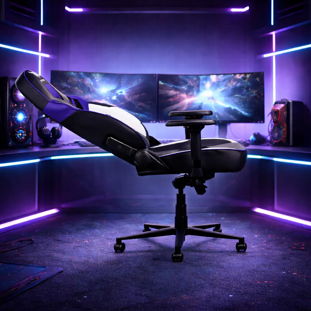 CHAISE GAMING HYBROK AUGENSTERN 1002 – ERGONOMIQUE – ACCOUDOIRS RÉGLABLES – DOSSIER INCLINABLE – ORIGINAL