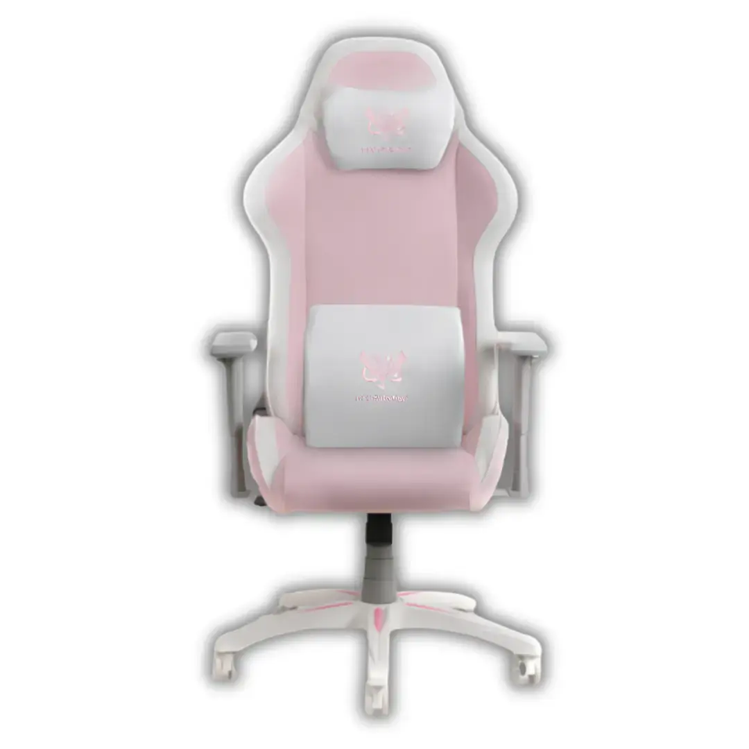 HYBROK GHOST PINK – CHAISE GAMING ERGONOMIQUE – DOSSIER INCLINABLE – ACCOUDOIRS 4D – PIVOTANTE 360 – ORIGINAL