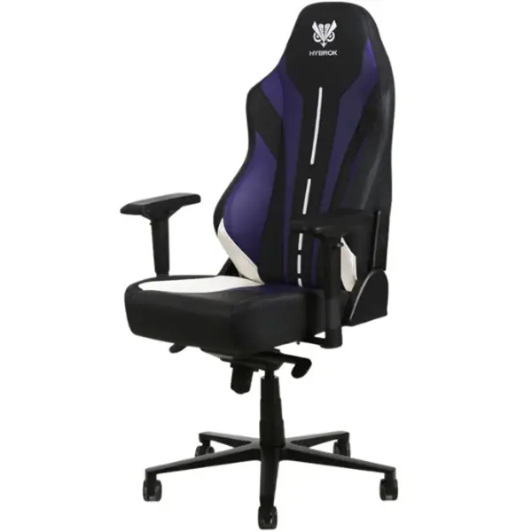HYBROK MILKY WAY – CHAISE GAMING ERGONOMIQUE – CONFORT OPTIMAL – DOSSIER INCLINABLE – PIVOTANTE 360 – BLACK & BLEU