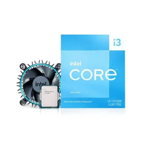 Processeur Intel Core i3-13100F – 3.4 GHz – 4.5 GHz- 8-Threads Socket 1700 Cache L3 12 Mo