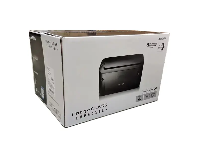 CANON LBP6018L+ – IMPRIMANTE LASER MONOCHROME A4 – 18 PPM – 2400 X 600 DPI – USB 2.0 – BAC 150 FEUILLES – NOIR & BLANC – BLACK