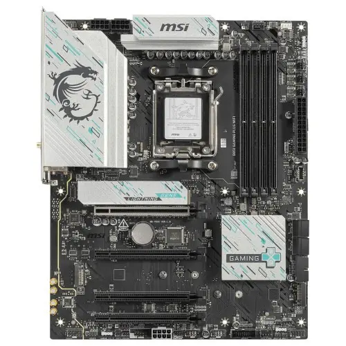 MSI B850 GAMING PLUS WIFI – CARTE MÈRE ATX – SOCKET AM5 – DDR5 – PCIe 5.0 – M.2 – 5GbE – WI-FI 7 – BLACK