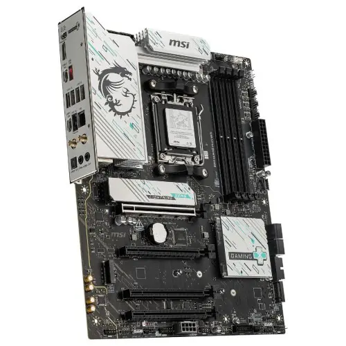 MSI B850 GAMING PLUS WIFI – CARTE MÈRE ATX – SOCKET AM5 – DDR5 – PCIe 5.0 – M.2 – 5GbE – WI-FI 7 – BLACK
