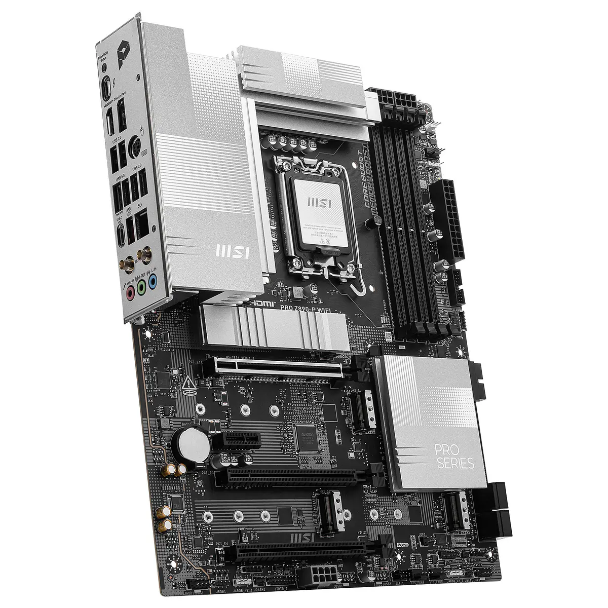 MSI PRO Z890-P WIFI – ATX SOCKET 185 – INTEL Z890 – 4X DDR5 – WI-FI 7 – 9200 MHz -M.2 PCIE 5.0 -LAN5