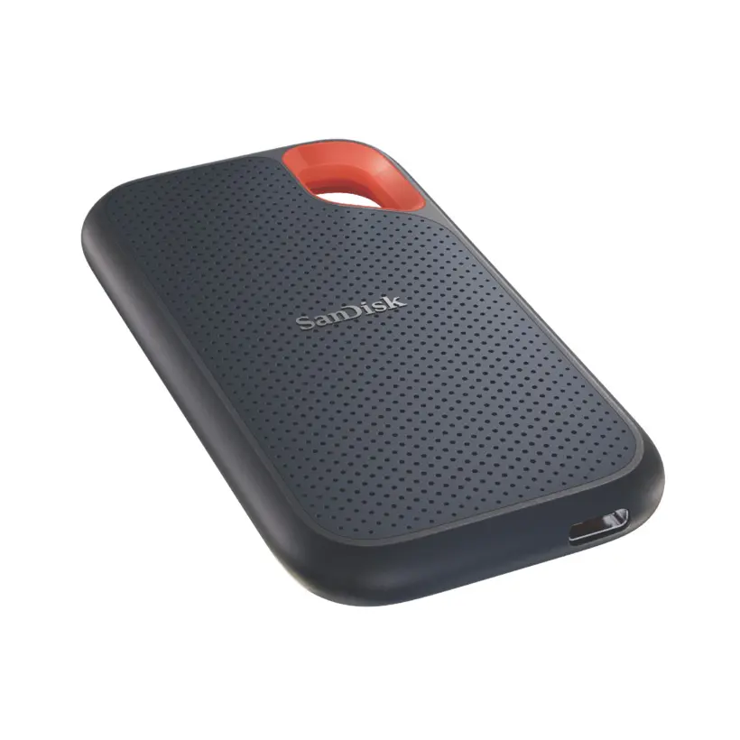 SANDISK EXTREME PORTABLE 1TO SSD – DISQUE DURE EXTERNE – TYPE-C USB 3.2 – LECTURE JUSQU’À 1050 MO/S