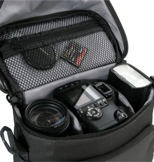 VANGUARD BIIN 25LC – SAC PHOTO – BLACK – FORMAT EPAULE/MAIN – PADDING INTERIEUR – POLYESTE