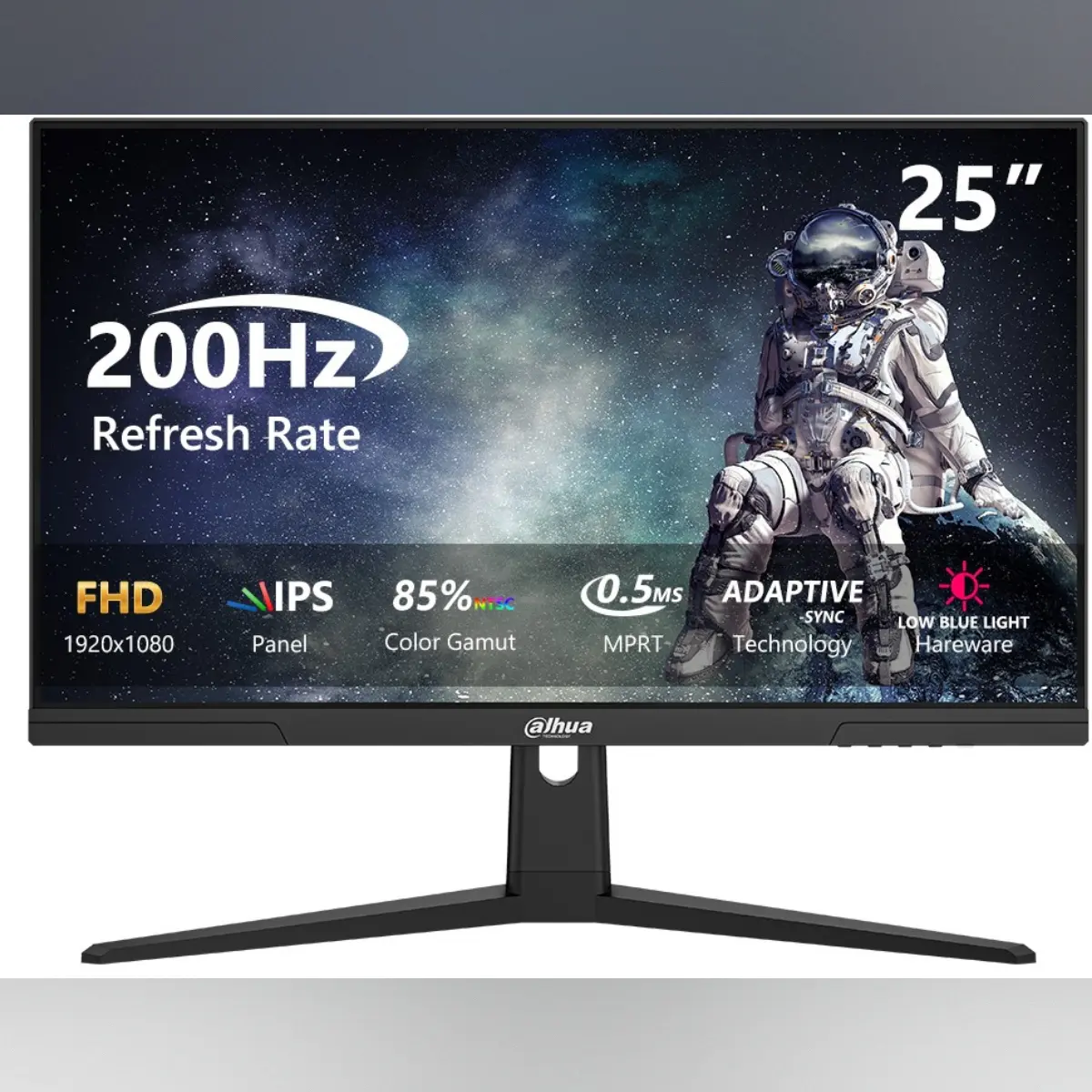 ECRAN GAMING DAHUA LM25-E231BN – 200HZ 25″ – DALL IPS – FHD – VESA – RGB – ADAPTIVE SYNC – BLACK