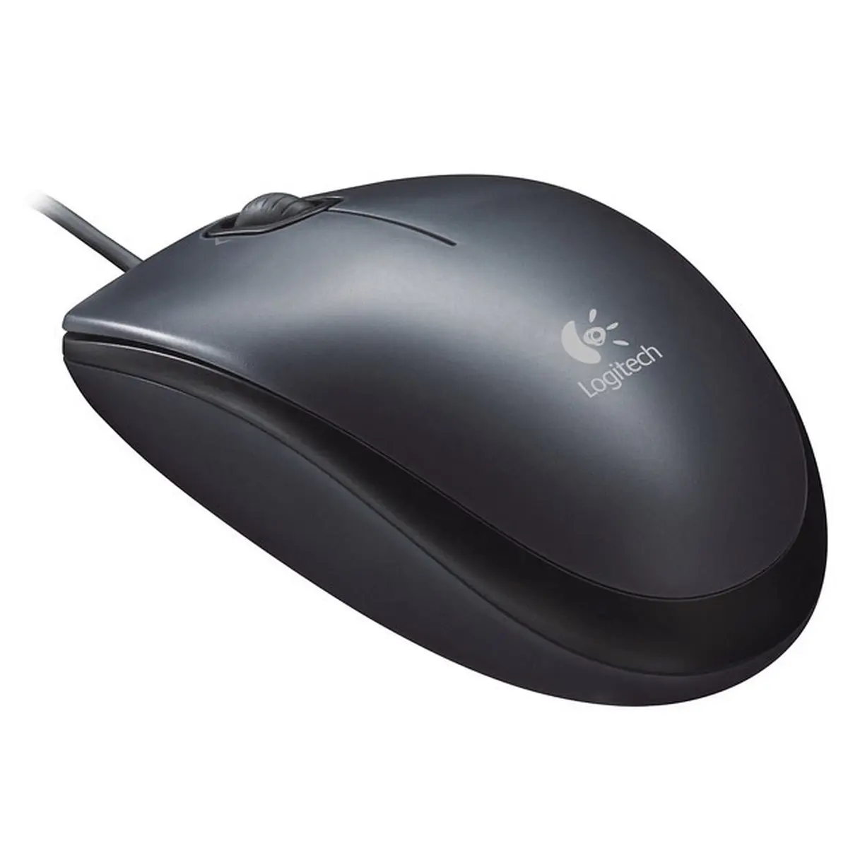 LOGITECH M90 – SOURIS FILAIRE OPTIQUE USB, HAUTE PRÉCISION 1000 DPI, CONFORT AMBIDEXTRE, PLUG & PLAY