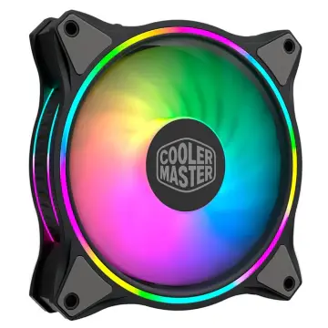 COOLER MASTER MASTERFAN MF120 HALO RGB 3 IN 1 – VENTILATEURS DE BOÎTIER 120 mm ARGB – 62 CFM -BLACK