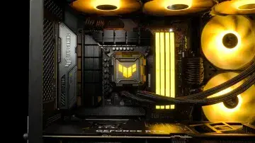 WATERCOOLING ASUS TUF GAMING LC II 360 ARGB – 3 FAN 120 MM – TUBE RENFORCÉ -MULTI SOCKET- AURA SYNC