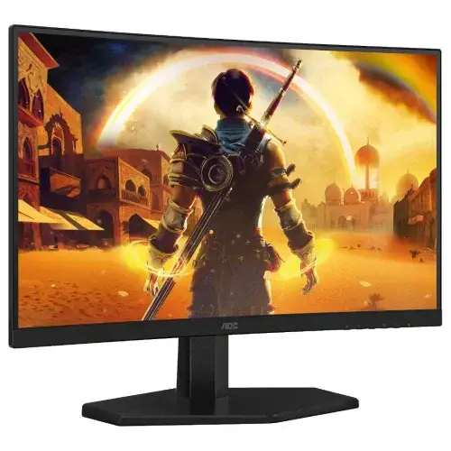 ECRAN AOC C24G42E – 24″ CURVED – FULL HD – 180Hz – 0.5ms – VA – HDR10 – HDMI / DISPLAYPORT – BLACK