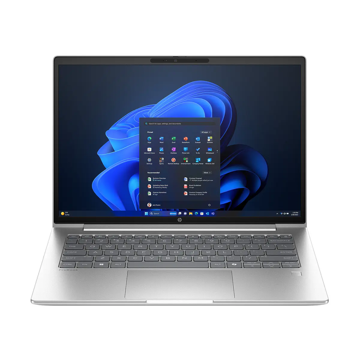 HP PROBOOK 4 G1I 14 – CORE ULTRA 5 225U – 16GO – 512GO SSD – 14″ FULL HD LED – WIN11 – UHD GRAPHICS – SILVER