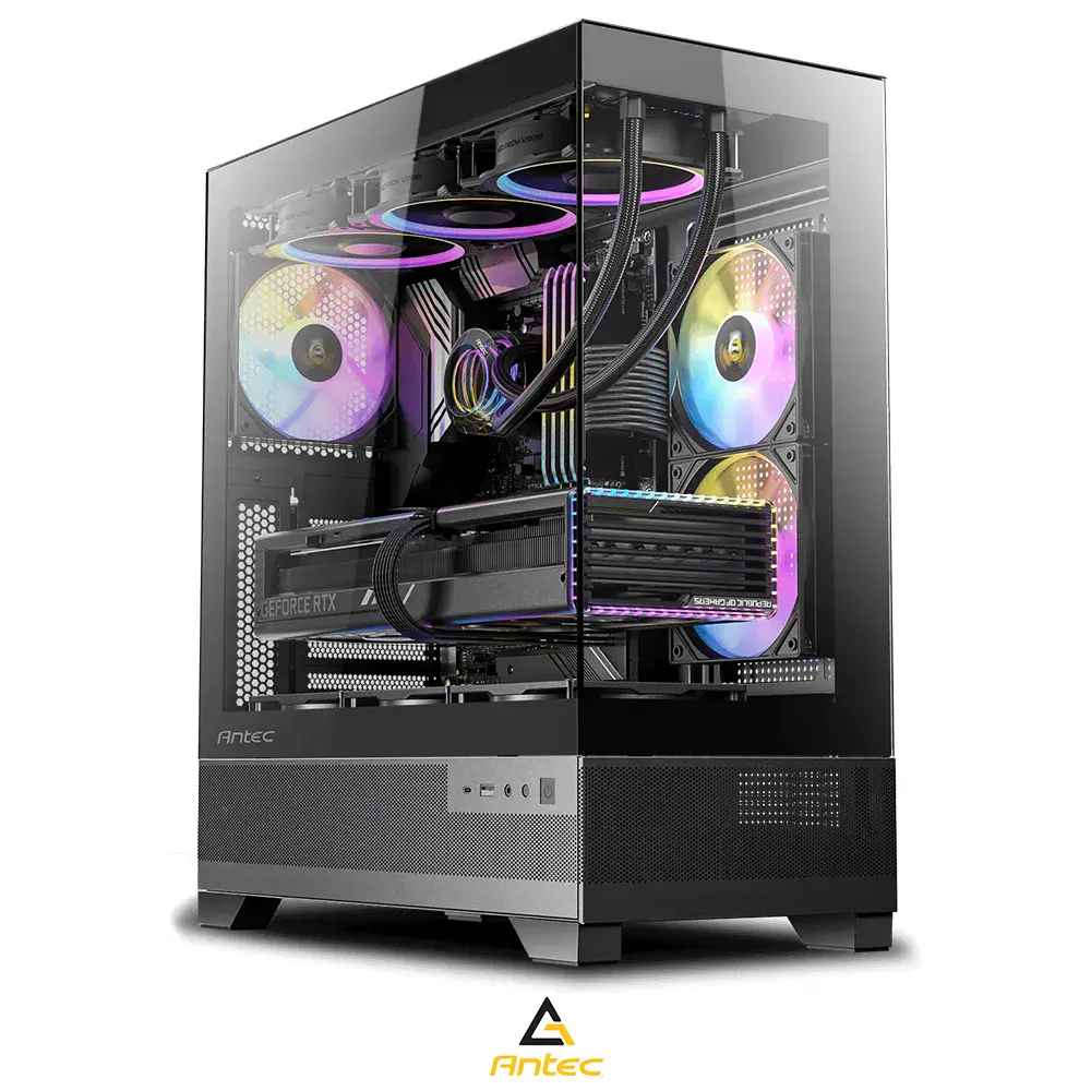 ANTEC CX700 ELITE – BOITIER PC GAMING MOYEN TOWER – 360MM ARGB – AIRFLOW – VERRE TREMPÉ – BLACK