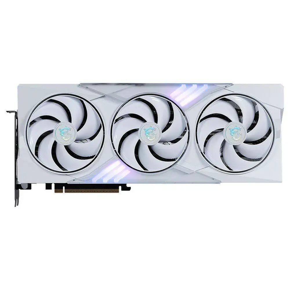 MSI GEFORCE RTX 5080 VENTUS 3X OC – 16GB GDDR7 8K – DLSS 4 AI – REFLEX 2 – G-SYNC – HDMI/DP – WHITE