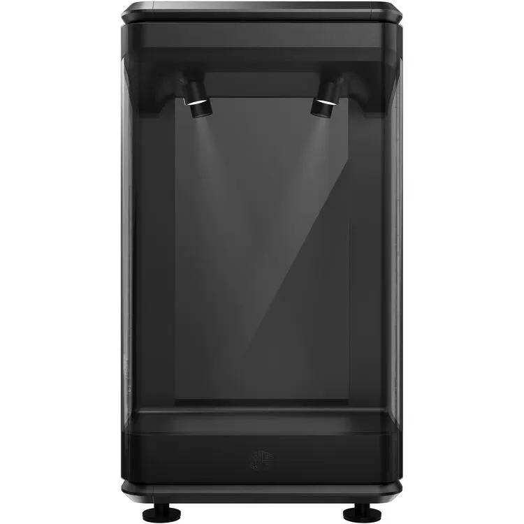 OOLER MASTER MASTERFRAME 360 STAGE LCD – BOÎTIER PC GAMING SHOWCASE – ÉCRAN LCD 15,6″ FHD – PCIe 5.0 RISER – VERRE TREMPÉ – ATX / MICRO-ATX / MINI-ITX